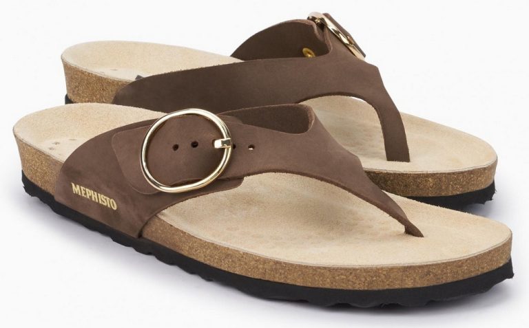 Mephisto NATALINA Dames Slipper Donkerbruin